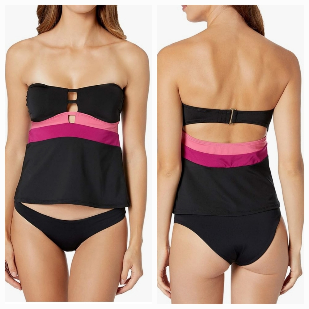 NWT Cole of California Two-Piece Tankini & Bottom Swim M